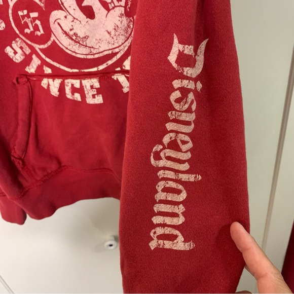 Disney Parks Original Mickey Mouse Graphic Hoodie Sweatshirt - Picture 9 of 13